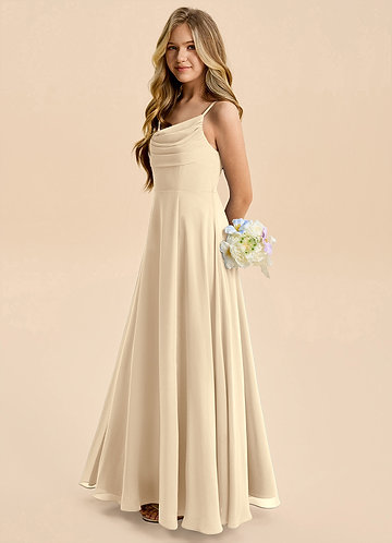 champagne junior bridesmaid dresses uk microcategory:Club Dresses A thin self fabric Boho Maxi Dresses for Coat Size:6 MT