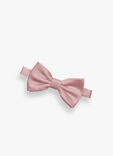 Matte Satin Pre-Tied Bow Tie front