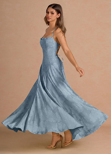 Nyselle Powder Blue Maxi Dress image1