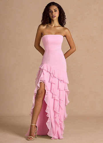 Maxi jurk Kylee Snoep Roze image1