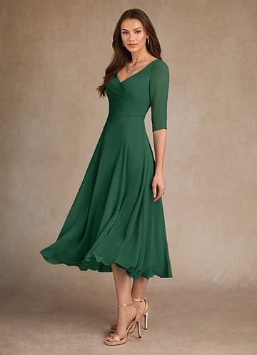 Dark Green Bridal Shower Mother Of The Bride Dresses | Azazie