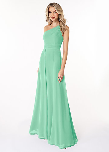 Malibu Colored Bridesmaid Dresses