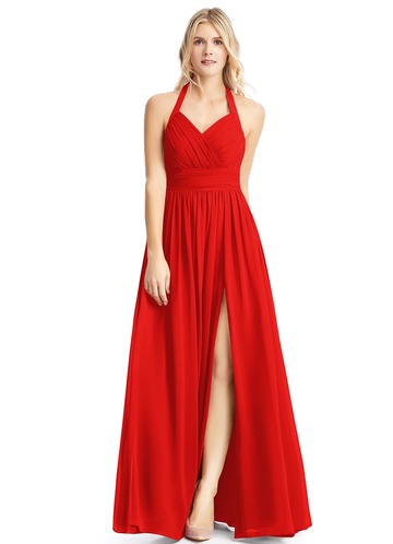 Red Bridesmaid Dresses Azazie Azazie Veronica