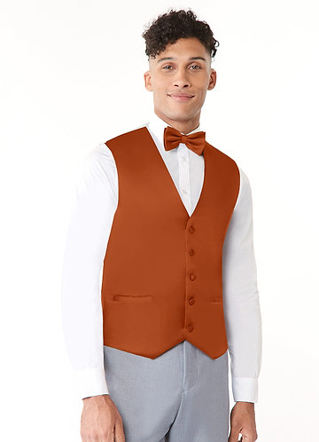 front Matte Satin Vest