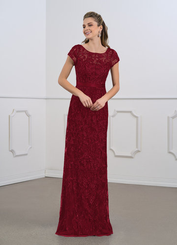 Mother of the bride burgundy dress Clearance