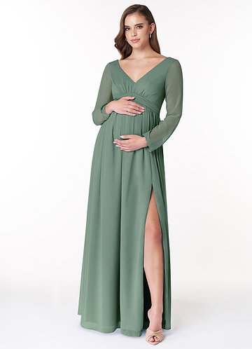 Azazie pregnant bridesmaid sale