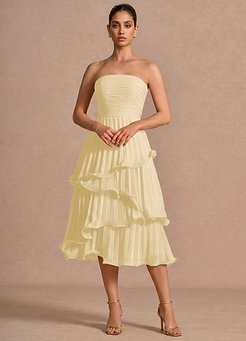 Semi Formal Dresses - Yellow Dresses for Semi Formal | Azazie CA