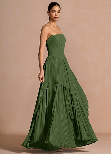 Kerensa Olive Maxi Dress image1