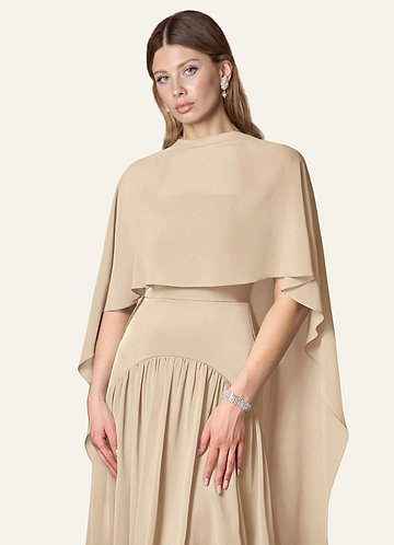 front Xale transparente para noite com vários estilos e cores combinando