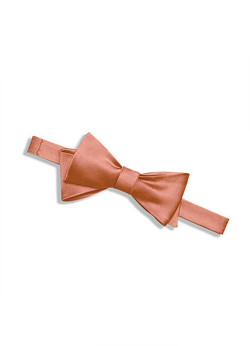 front Matte Satin Bow Tie