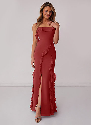 Sexy Apple Red Bridesmaid Dresses