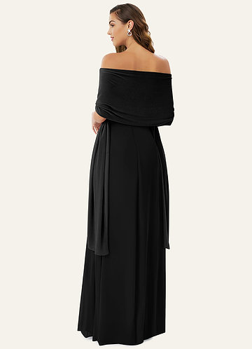 flower maxi dress Ever-Pretty Floral Print Flutter Sleeve Side Split Maxi Formal Dress