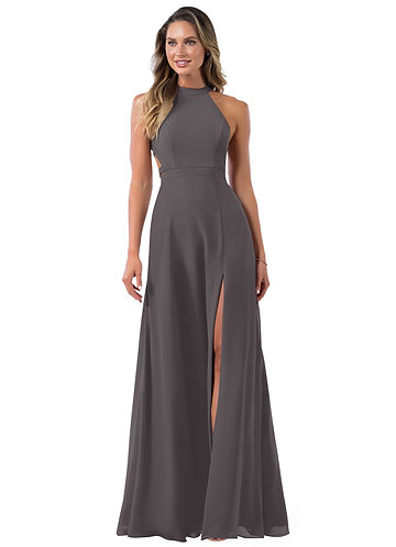 dove gray bridesmaid dresses