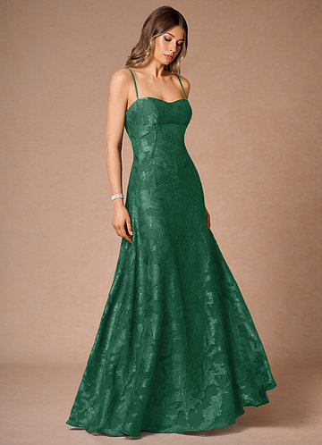 vestido Maxi Verde Escuro Hollis image1