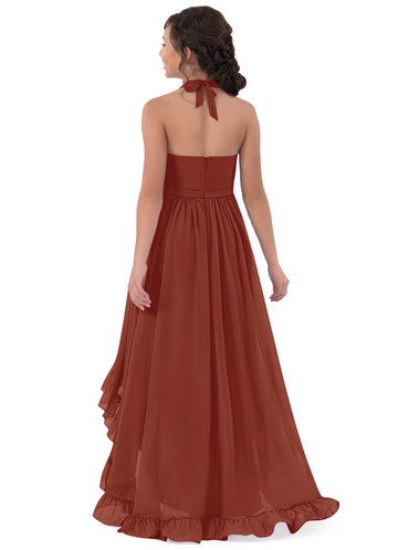 Terracotta Junior Bridesmaid Dresses 