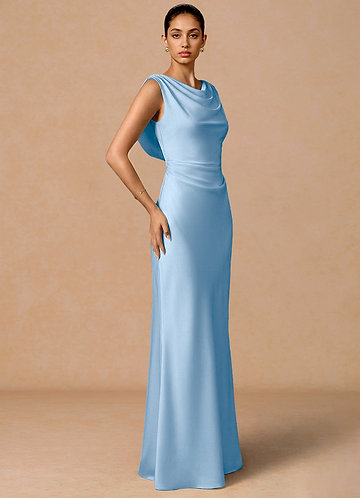 Evarine Usva Sininen Maxi mekko image1