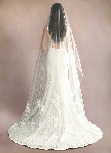 front Charity Lace Chapel Veil