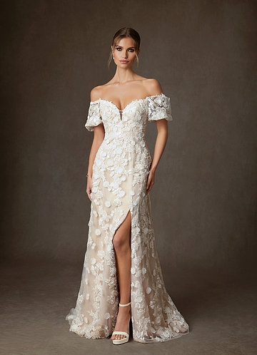 Sweep Train Wedding Dress | Sweep Train Bridal Gowns - Azazie