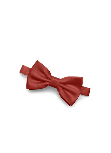 back_Gentlemen's Collection Boy's Matte Satin pre-tied bow tie