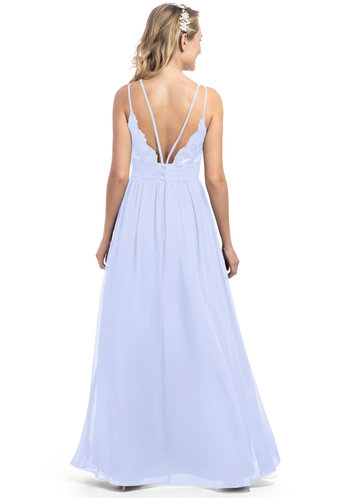 lavender wedding bridesmaid dress