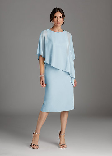 light blue dress for bridal shower Sky Blue Bridal Shower Mother Of The Bride Dresses