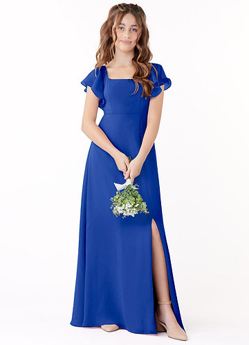 royal blue junior bridesmaid dresses Bari Jay Junior Bridesmaid Dress Style 1803 (JR)