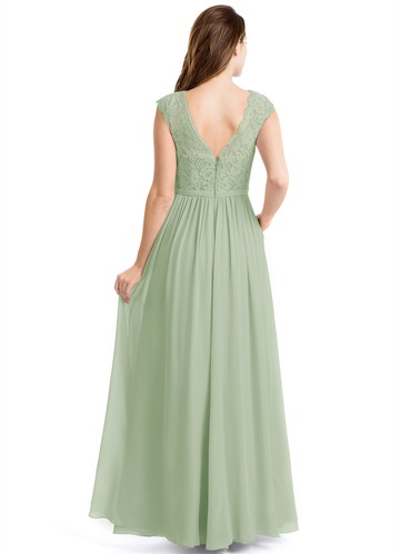 Dusty Sage Bridesmaid Dresses Pictures