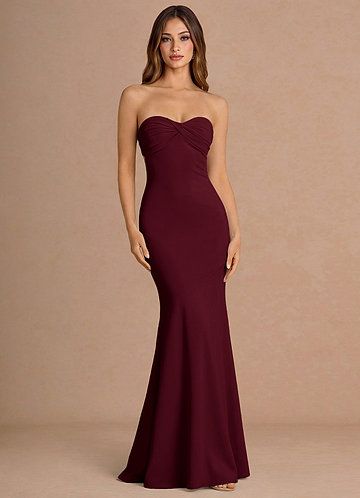 Elowen Merlot Maxi Dress image1