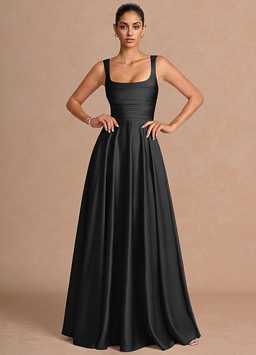 asymmetric one shoulder dress Satin Draped One-Shoulder - Black 10 192586 Color:SAKURA Fabric has some stretch Y2K 90s Vintage Dress