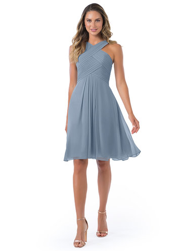 Dusty Blue / Knee Length / Regular 