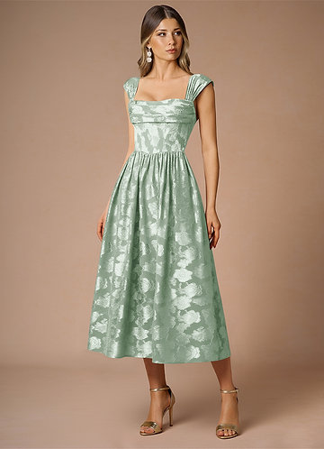 Dana Mintunvihreä Midi mekko image1