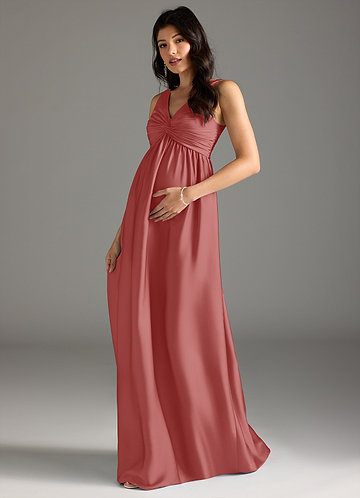 hot pink maternity bridesmaid dresses Type:Suit Pants