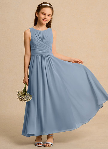 princess polly baby blue dress Pale Blue Long Sleeve Mesh Maxi Dress main image 0