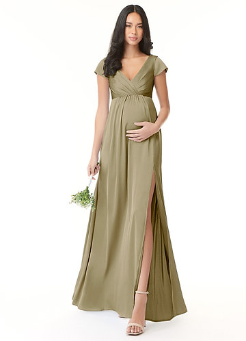 green emerald velvet dress Pinkblush Green Floral Ruffle Off Shoulder Maternity Maxi Dress Large