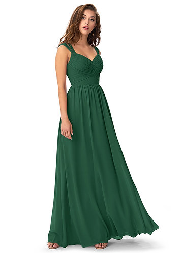 forest green dress bridesmaid