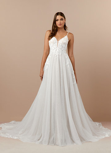 V-back wedding dress «Divita»