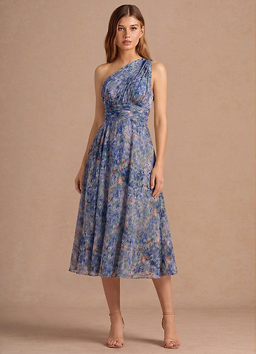 homecoming dress princess Ball Gown V Neck Sleeveless Lace Tulle Tea-Length Colour:Navy Sleeveless 6 niLuu-the-silk-sense Silk Dress - Monarch