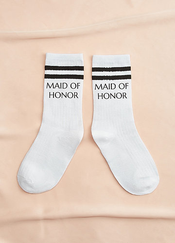 front Calcetines de doble raya personalizables