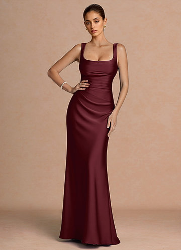 Hovira Wine Maxi Dress image1