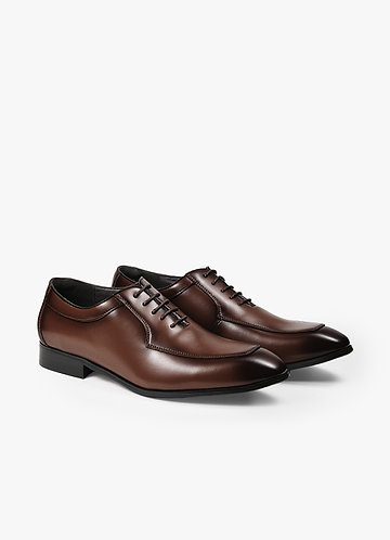 front Classic Split Leather Men's Dress Shoes
