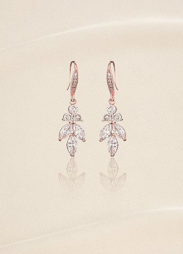 front Sun Drop Earrings