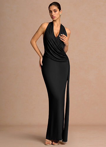 Robe Maxi Noir Nakia image1