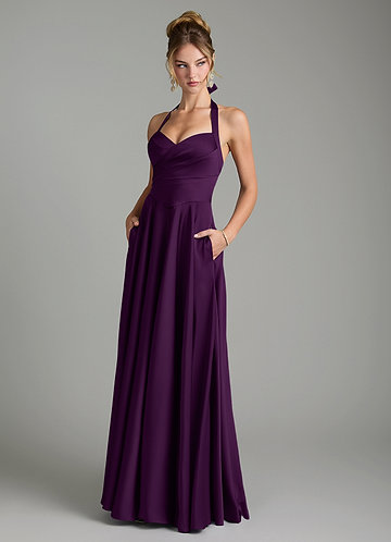 italian plum bridesmaid dresses Formal
