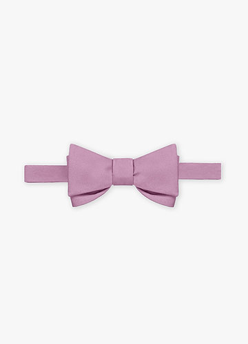 front Stretch Satin Bow Tie