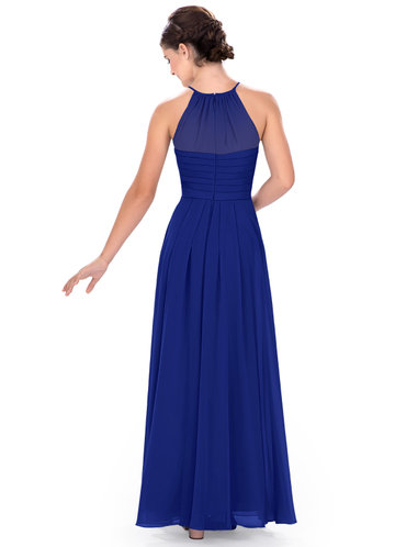 junior bridesmaid dresses royal blue