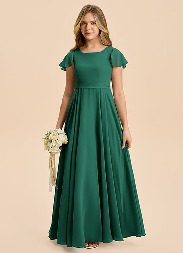 Emerald Junior Bridesmaid Dresses