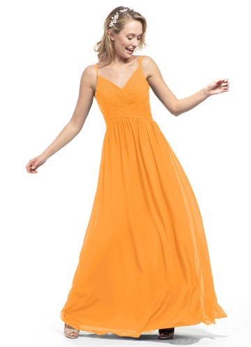 tangerine bridesmaid dresses uk