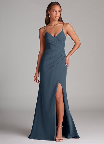 neptune color bridesmaid dresses KissProm