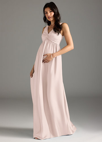Blushing Pink Maternity Bridesmaid Dresses | Azazie