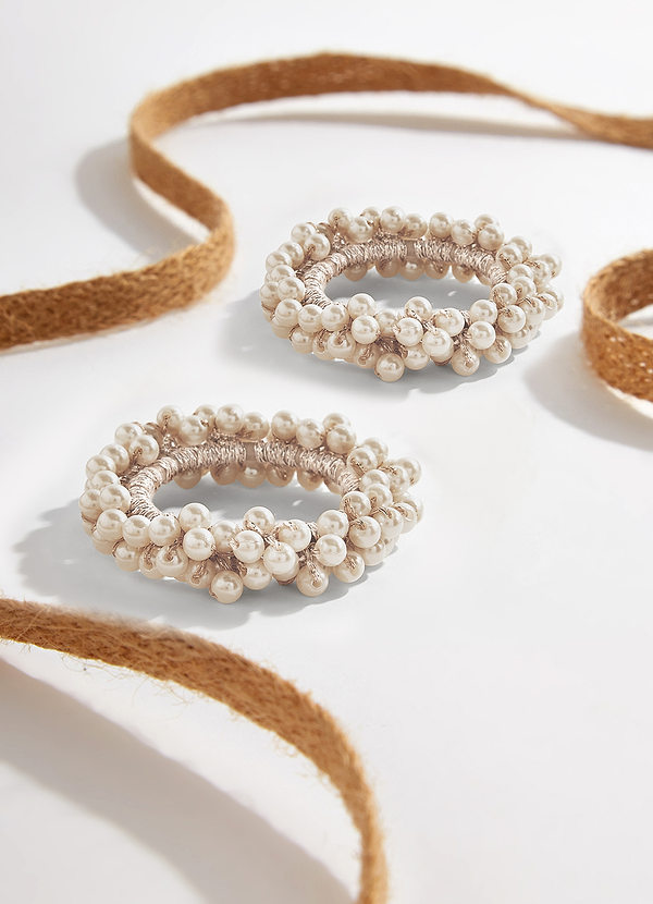 front Pearl Scrunchie